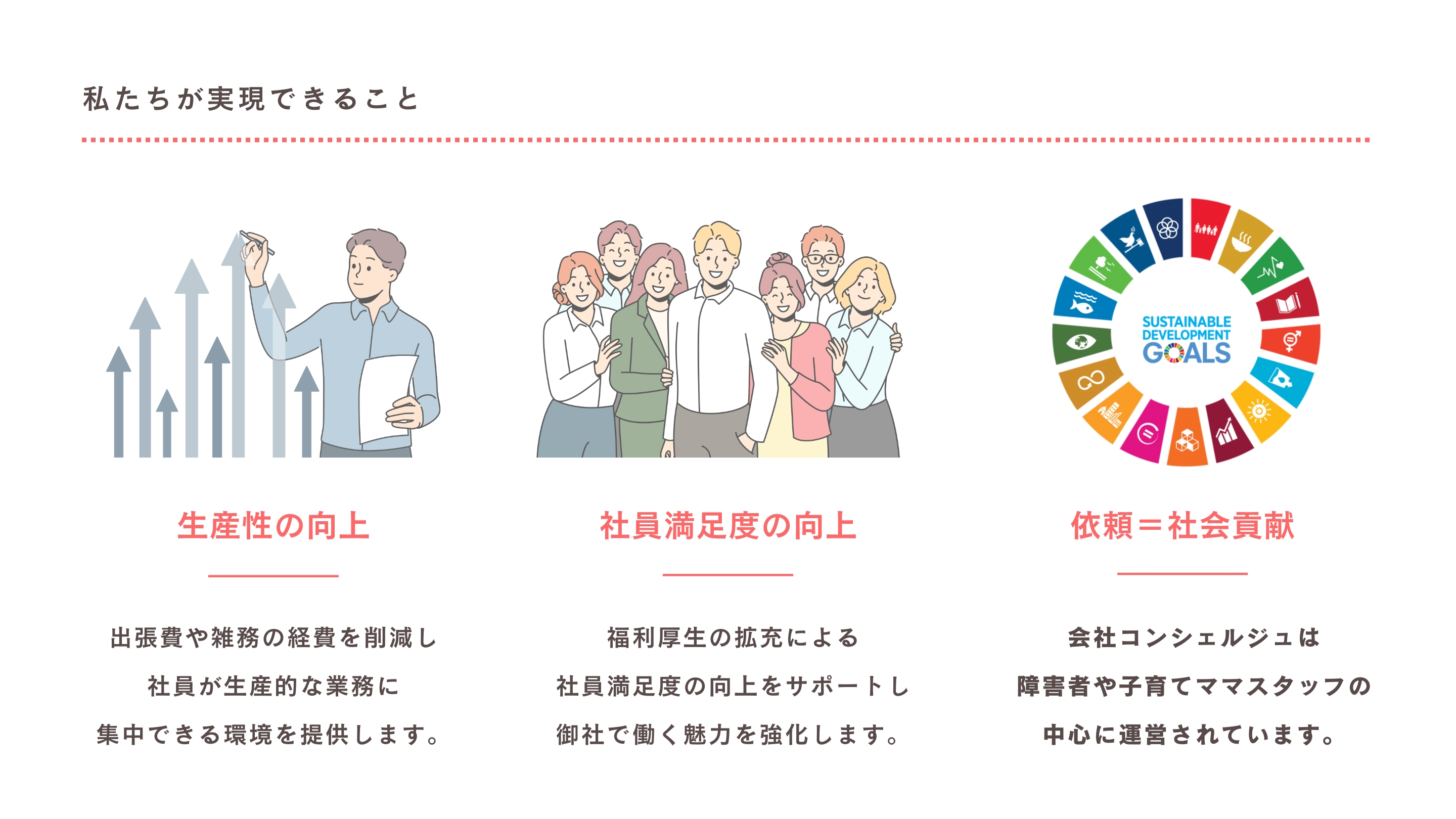 私たちが実現できること